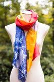 Persimmon Silk Scarf