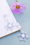 Crystal Snowflake Earrings