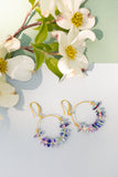 Moonflower Variegated Earrings